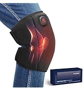 Heating Pad for Knee Cordless, Heated Knee Brace with 3000mAh Large Battery Capacity, Knee Warmer...