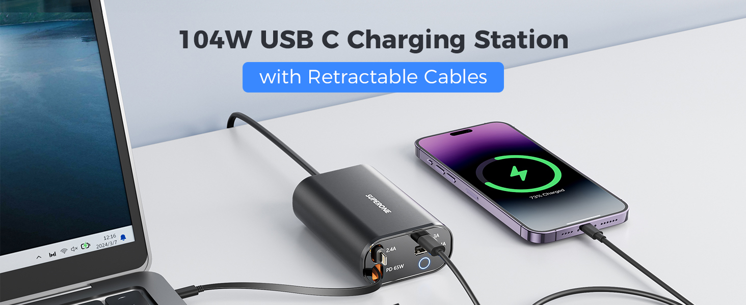USB C CHARGING STATION
