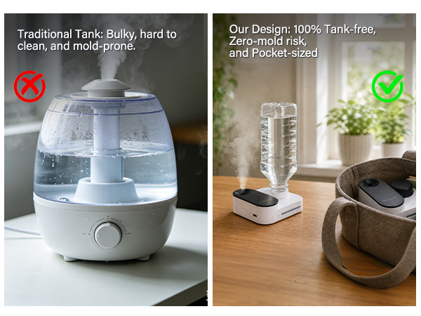 travel humidifier for hotel room