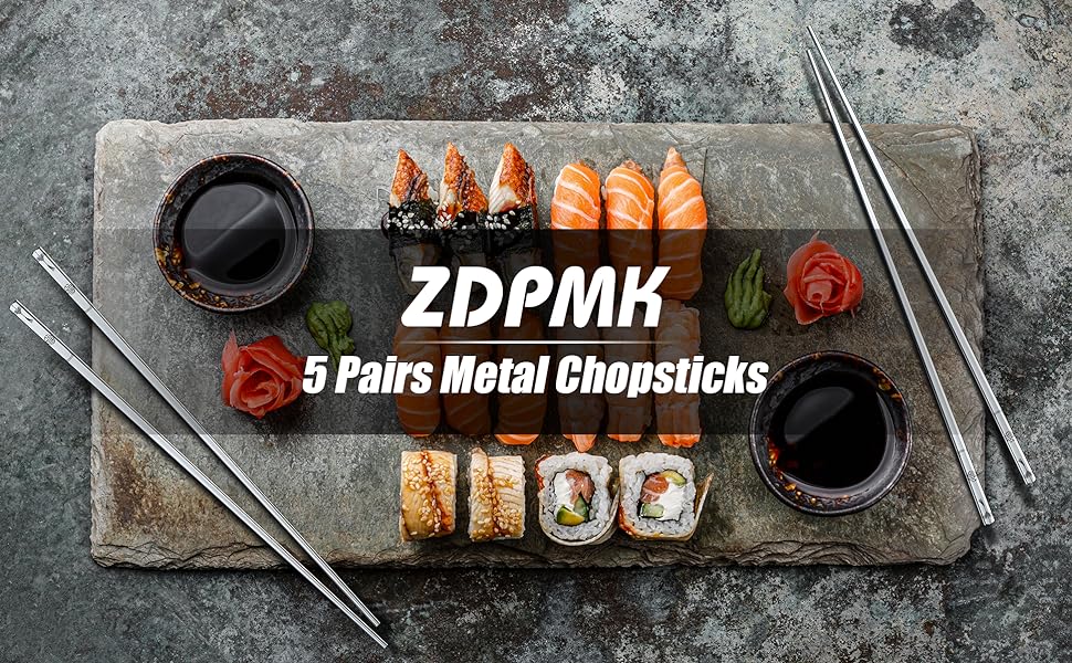 Metal Chopsticks - Reusable Stainless Steel Chopsticks chopsticks reusable metal chopsticks korean