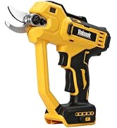 Electric Pruning Shears Cordless Pruner Shears Compatible with DeWalt 20V Battery (No Battery) Pe...