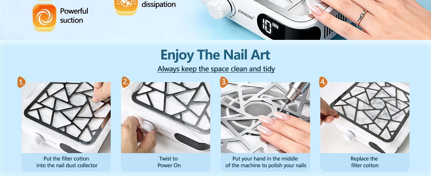Nail Dust Collector