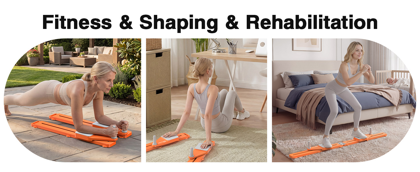 portable pilates reformer board