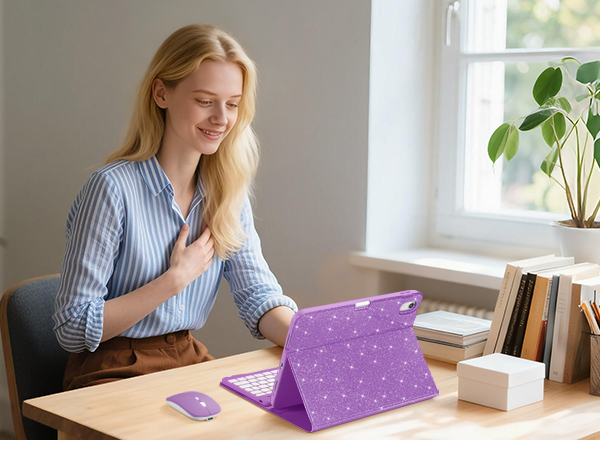 apple ipad a16 case with keyboard