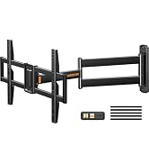 Perlegear Corner TV Wall Mount Long Arm TV Mount Bracket for 32-75 Inch TVs-Full Motion Wall Moun...