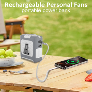 power bank fan