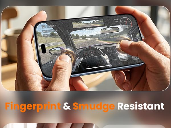 matte screen protector,sensitive smooth touch for 18 pro anti reflective film