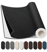 Shagoom Leather Repair Patch, 17X79 Inch Repair Patch Self Adhesive Waterproof, DIY Large Vinyl P...