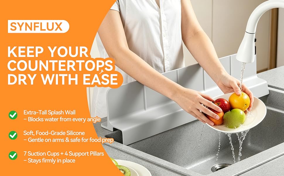 Keep Your Countertops Dry with Ease