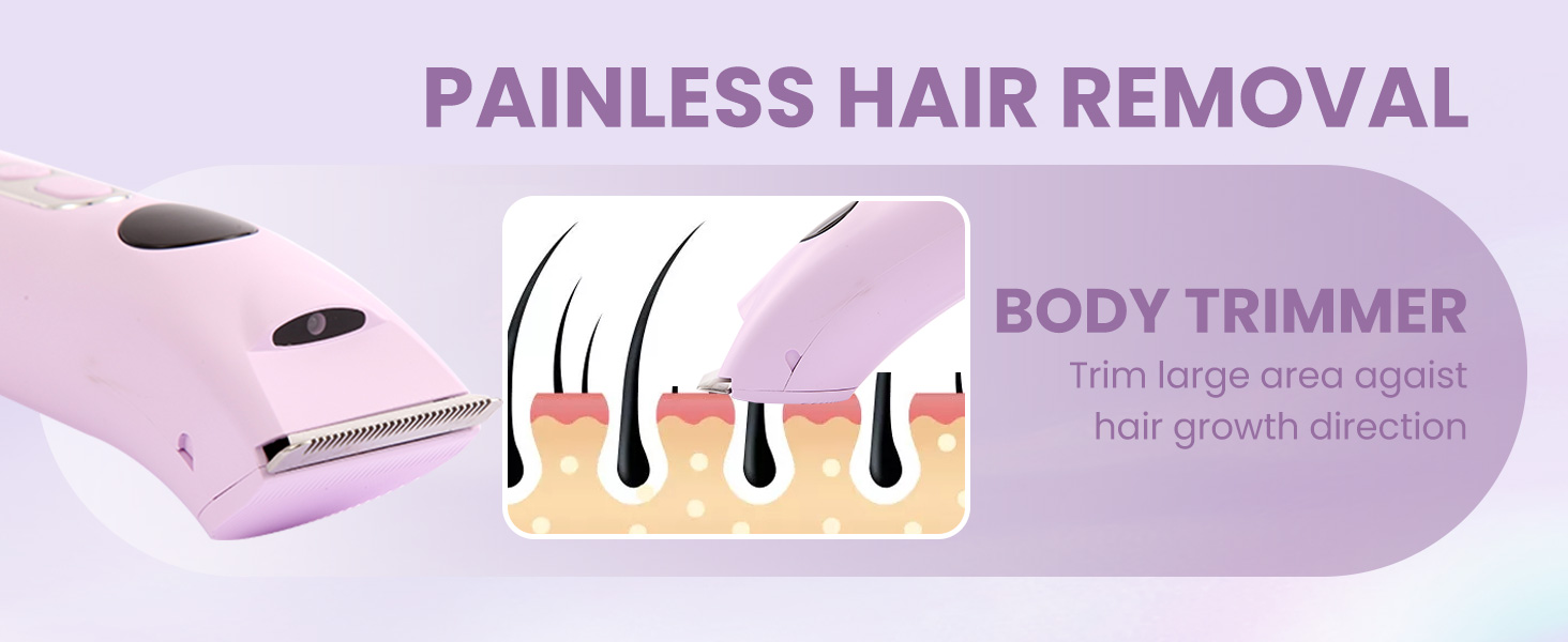 Painless hair removal