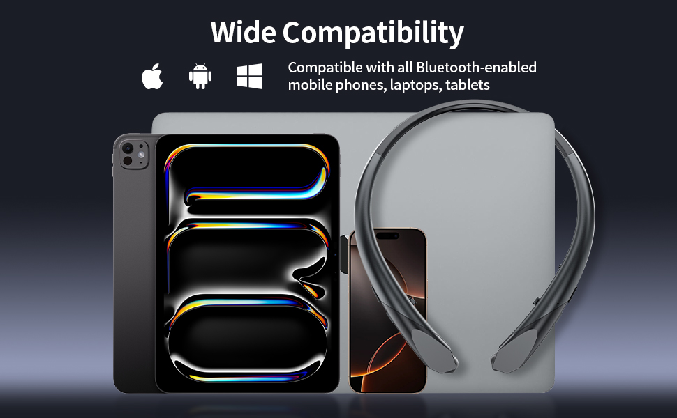 Bluetooth Headphones Neckband