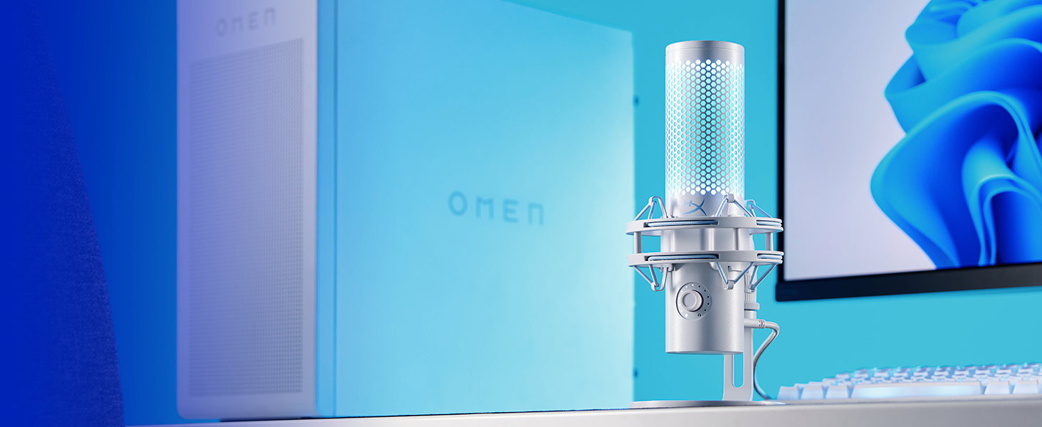 Vibrant Blue Lighting