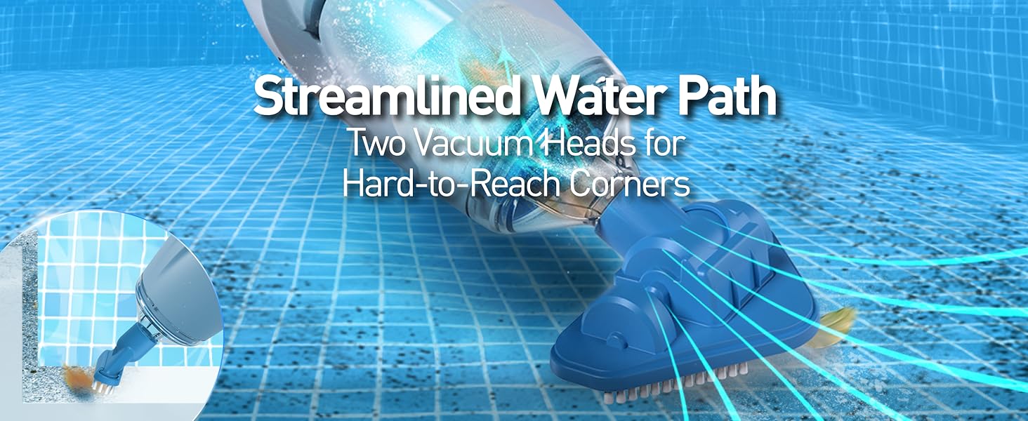 Pool vacuum hot tub spa vacuum Cleaner