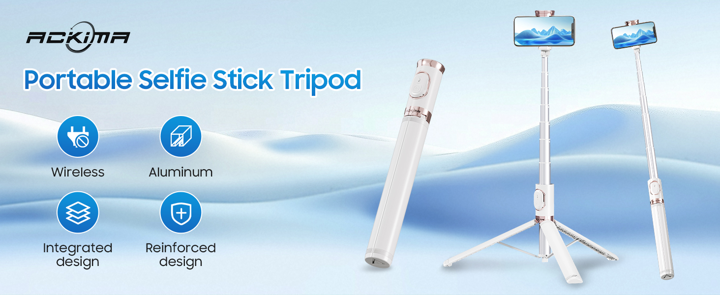 Selfie Stick Tripod Phone Holder
