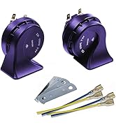 Car Horn 12V, banhao Car Horn Motorcycle Horn Loud Truck Horn Air Horn Loud Train Horns kit for T...