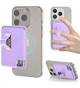 AUROX for MagSafe Wallet Stand, Magnetic Wallet Stand, Phone Grip Card Holder with Phone Stand, M...