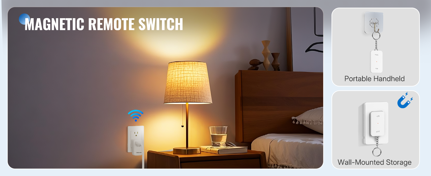 remote outlet switch WILAWELS 