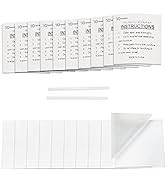 10Leccion 20 Pack of TPU Pool Patch Repair Kit for Air Mattress, Swimming Pool, Bounce House, Ten...