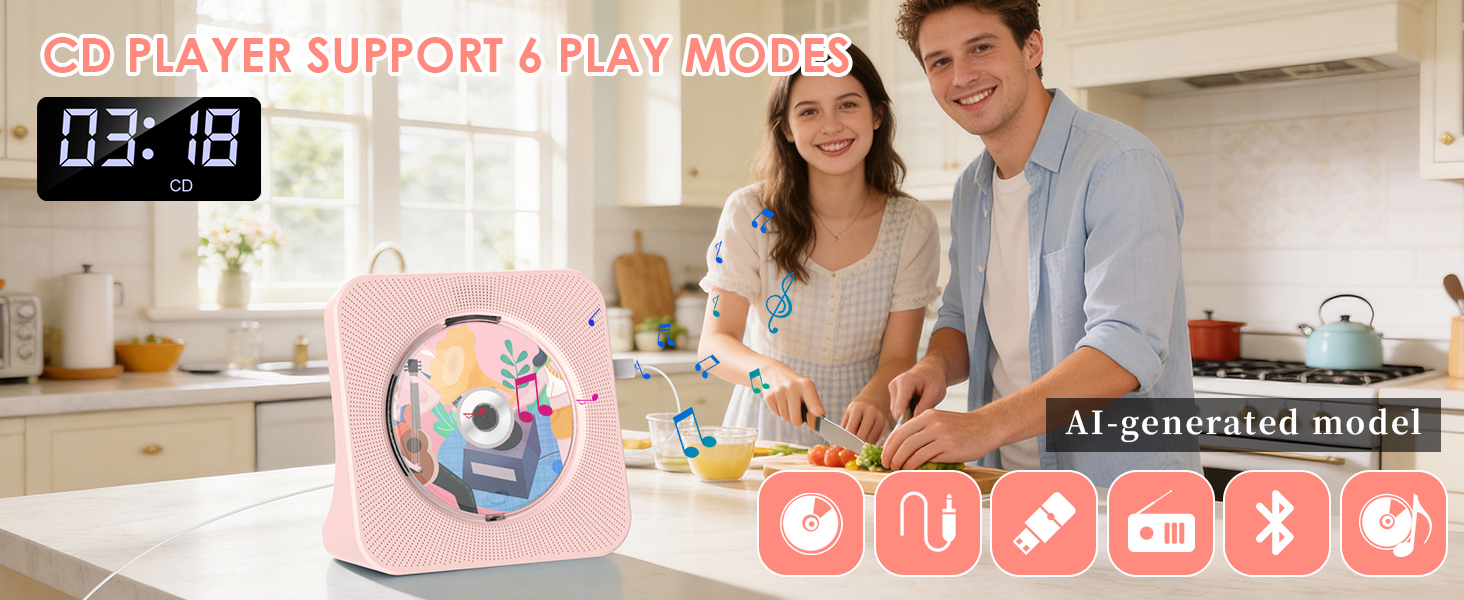 countertop cd player