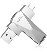 ABLAZE 64GB USB C Flash Drive, Dual USB 3.0+Type C Flash Drive Compatible with iPhone 16/15,Andro...