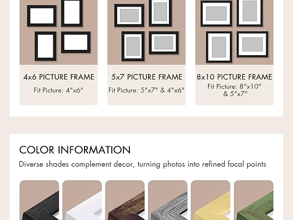 15 Pack Picture Frame