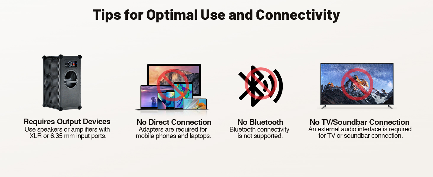 4-Channel Wireless Microphone System