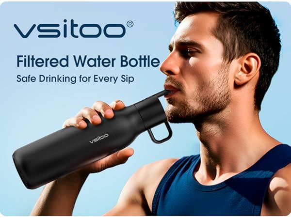 vsitoo filtered water bottle