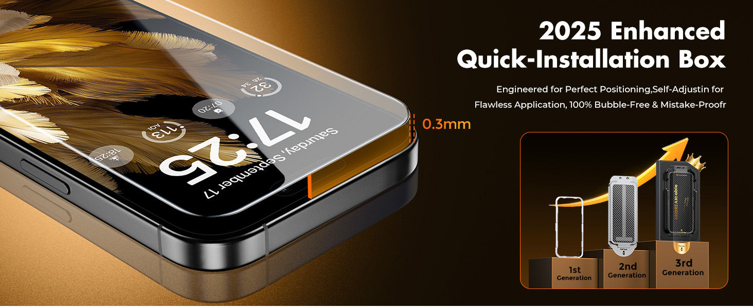 for iphone 16 pro max screen protector