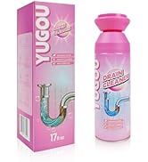 Yugou Foaming Drain Cleaner, Sink Cleaner and Deodorizer, Drain Clog Remover for Kitchen Sinks, S...