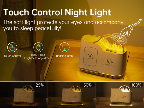 night lights bluetooth speaker