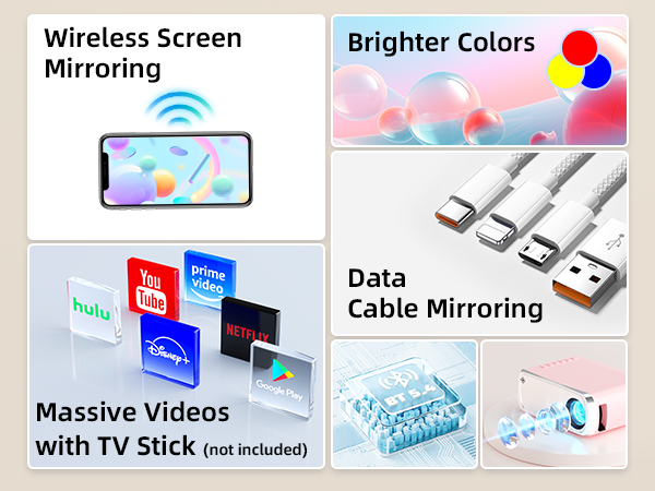 ksbaby wifi Projector
