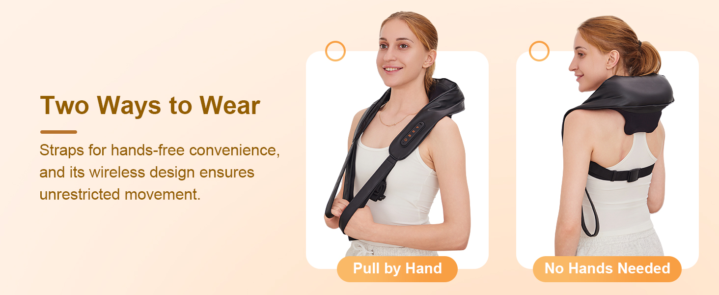 back massager,neck and back massager with heat