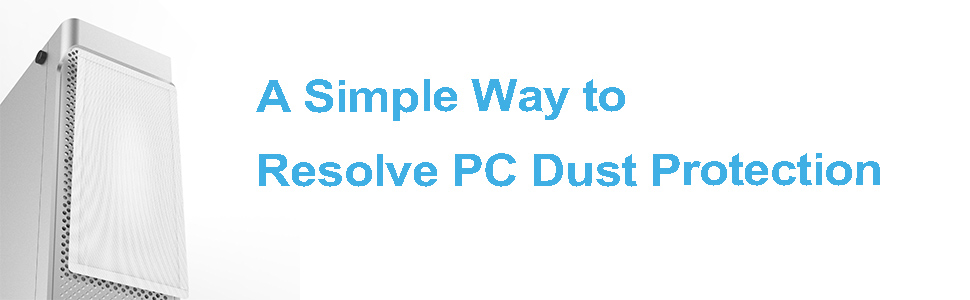 360mm Fan filter white