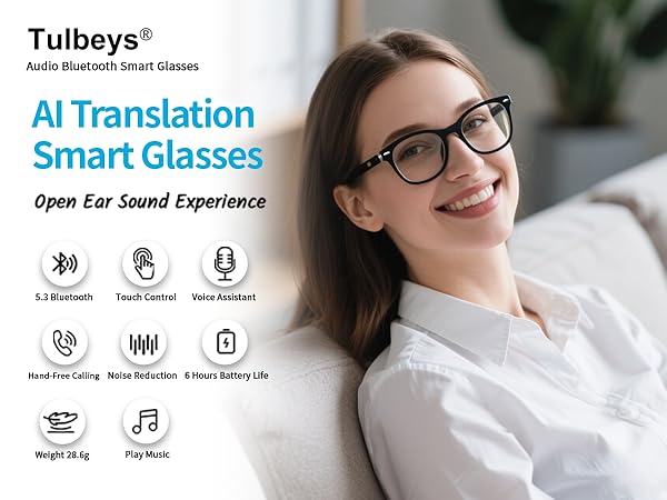 Al Translation Smart Glasses