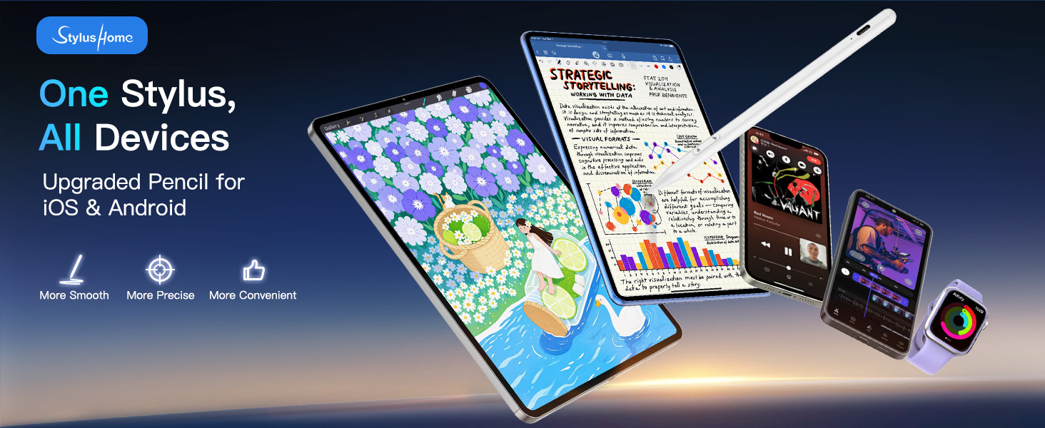 Stylus Pen for iPad iPhone apple pencil pen for IOS Android One pen to satisfy all your needs