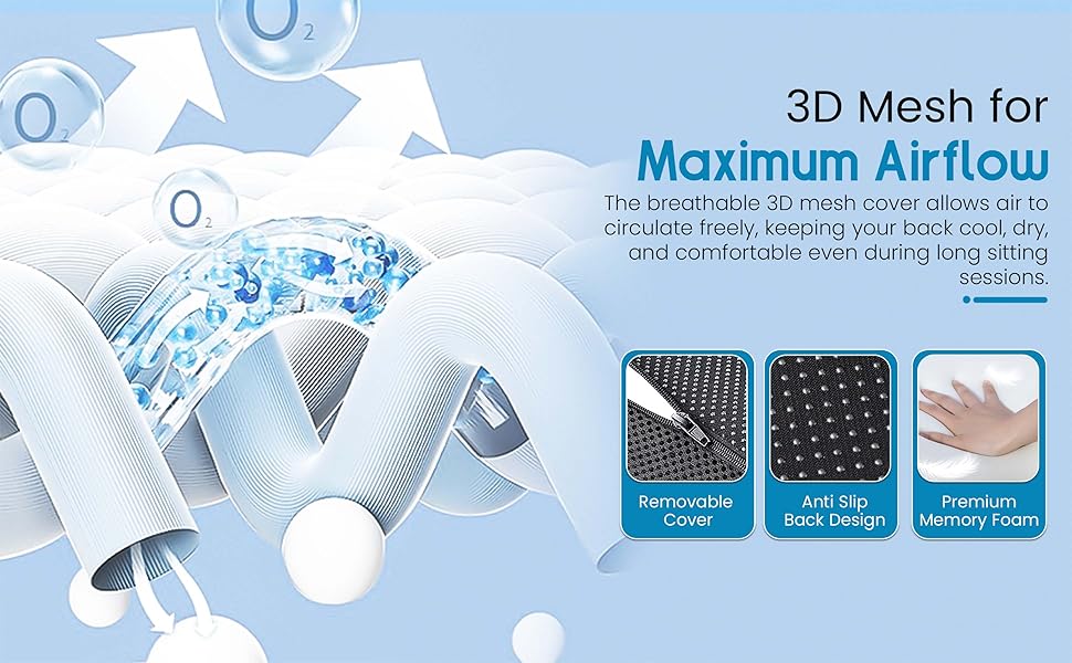 Maximum Airflow Pillow