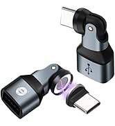 EndlesShine Magnetic USB A to Type-C/USB-C Adapter, 240W PD Fast Charging, 480Mbps Data Transfer,...