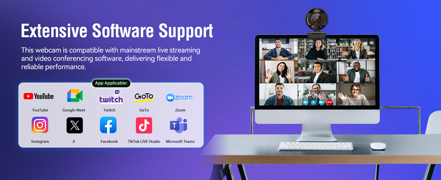 webcam with microphone for desktop web cam with microphone live streaming camera camera for laptop