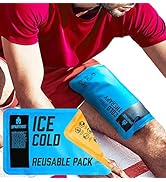 Sparthos Ice Packs for Injuries - Reusable Soft Gel Hot Cold Icepack - Medical First Aid Pain Rel...