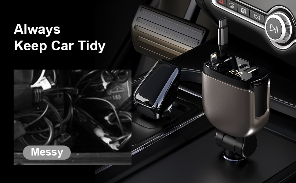 Easy to organize, say goodbye to clutter, keep the car neat and tidy.