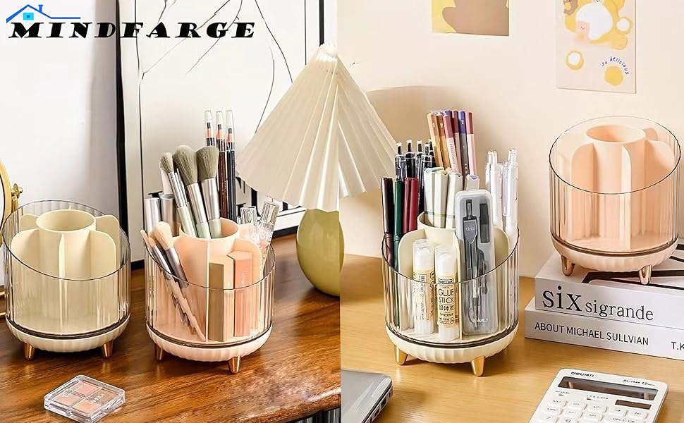 pencil holder and makeup brush holder