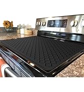 Stove Covers for Electric Stove Top - Silicone Electric Stove Cover Mat, Glass Top Stove Cover Pr...