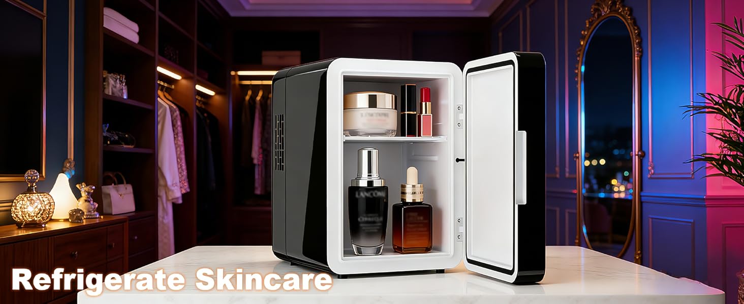 mini skincare fridge