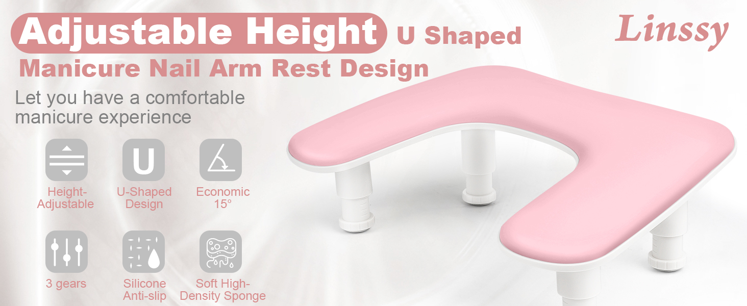 arm rest for nails tech