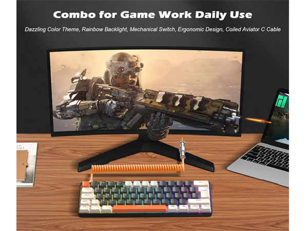 T60 KEYBOARD/DARK GREY