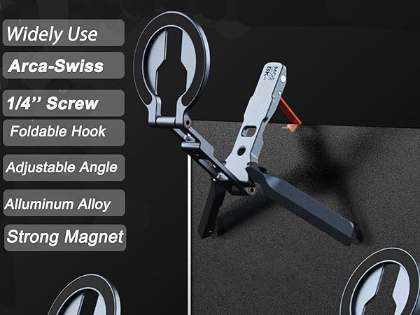 magnetic phone tripod mount