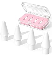 JOOSKO Replacement Pencil Tips for Apple Pencil Pro/USB-C/2nd Gen/1st Gen Tips(with Storage case)...