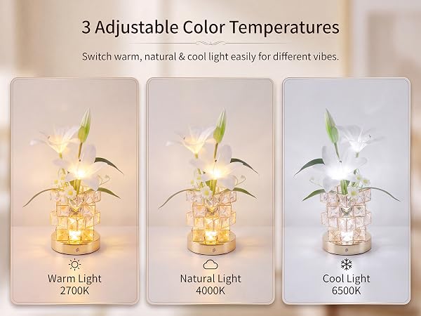 flower lamp flower touch lamp