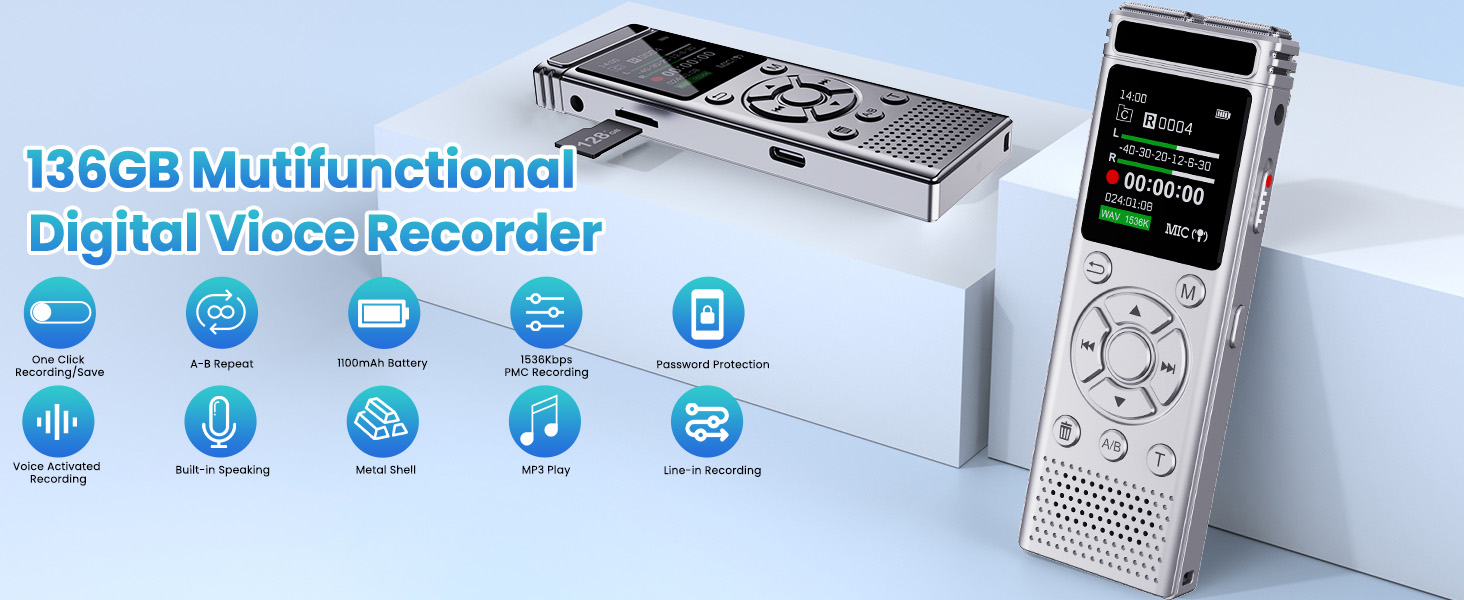 Digital Voice Recorder with Playback