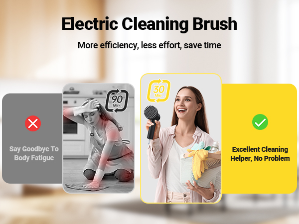 electric spin scrubber